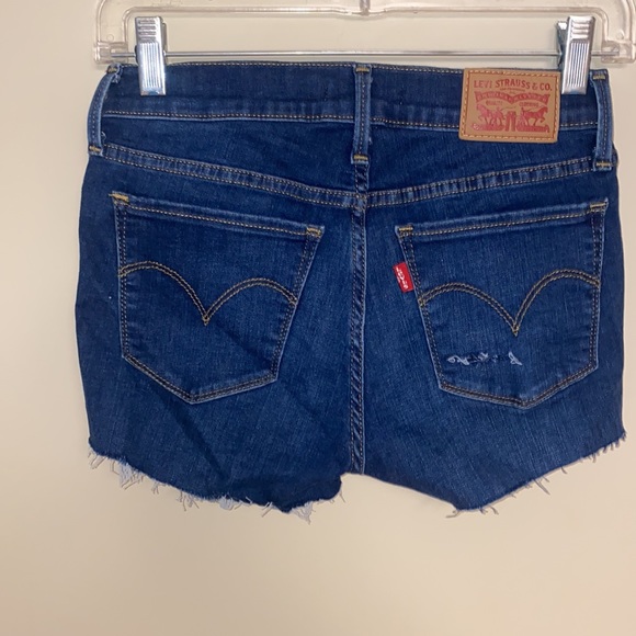 Levis 710 Super Skinny Jean Shorts - Picture 6 of 12